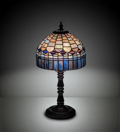 14"H Candice Tiffany Gothic Table Lamp