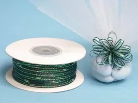 50 Yards 1/8" DIY Hunter Green Pull Ribbon Wedding Party Dress Favor Gift Craft