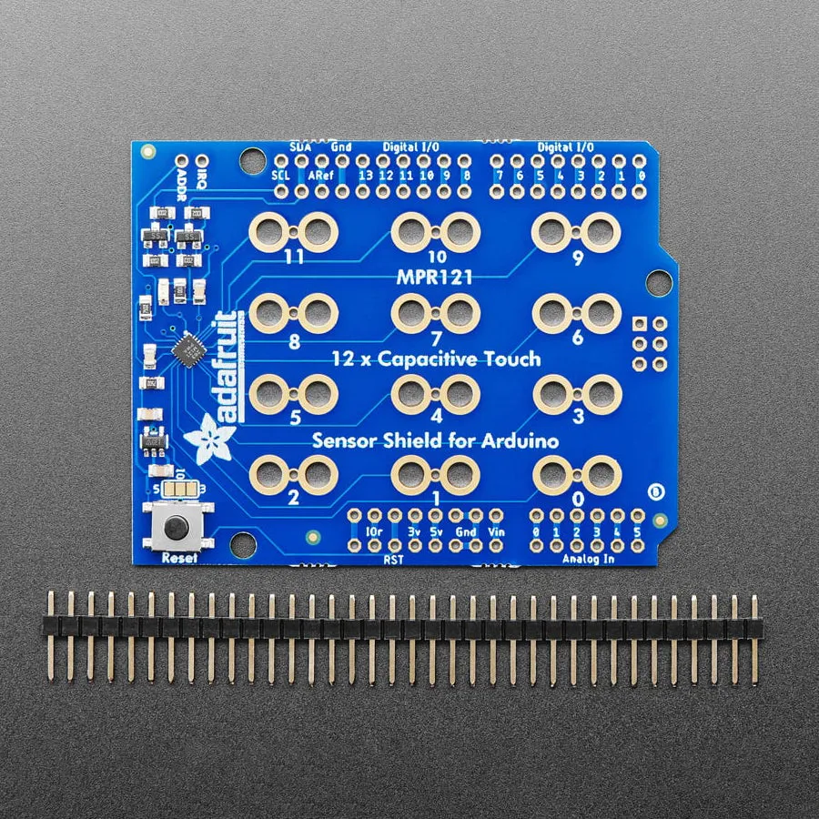 Adafruit 12 x Capacitive Touch Shield for Arduino - MPR121