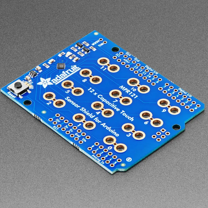 Adafruit 12 x Capacitive Touch Shield for Arduino - MPR121