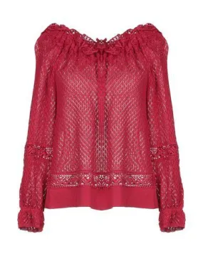 Alberta Ferretti Women Jumper Red 8 UK