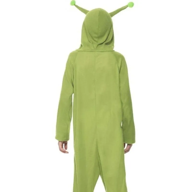 Alien Costume Kids Green Jumpsuit