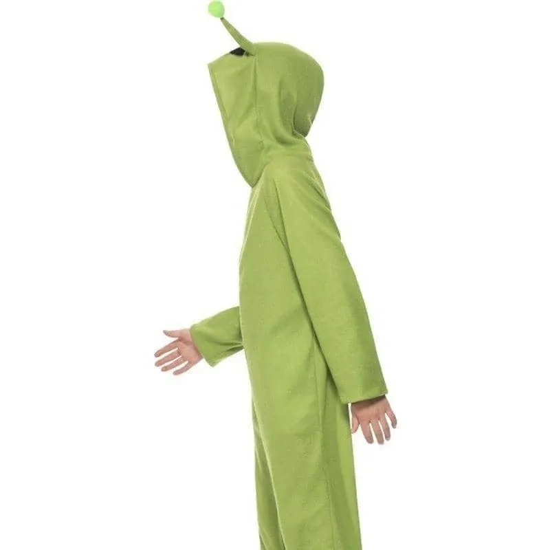 Alien Costume Kids Green Jumpsuit