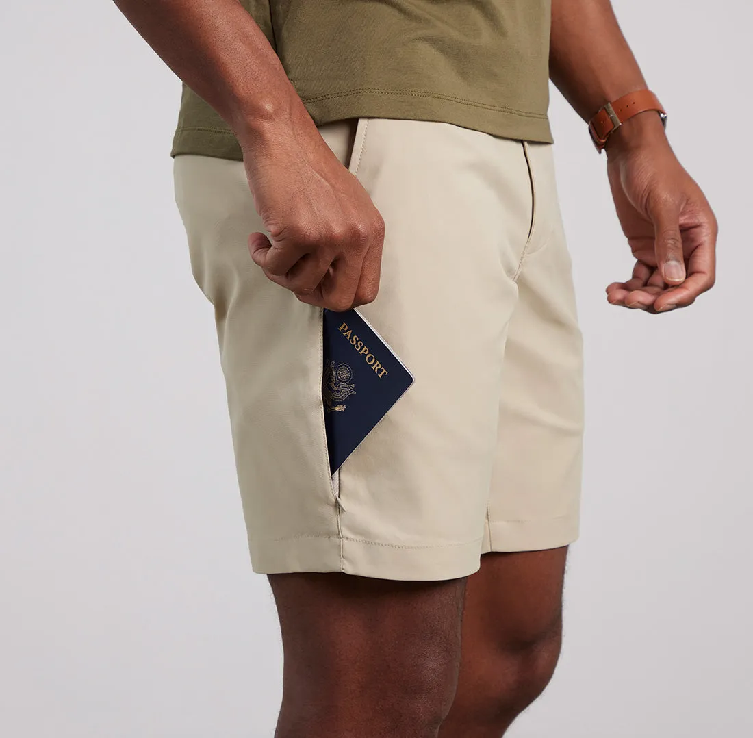 Ascender Shorts Regular Fit - Aged Clay