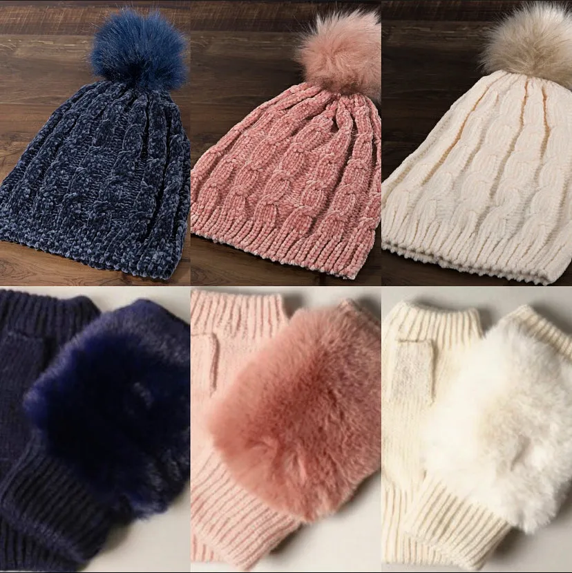 Baby It’s Cold Outside Hat Set