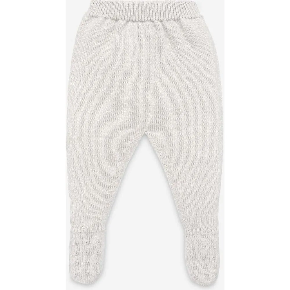 Baby Pale Grey 'Perseo' Knitted Set