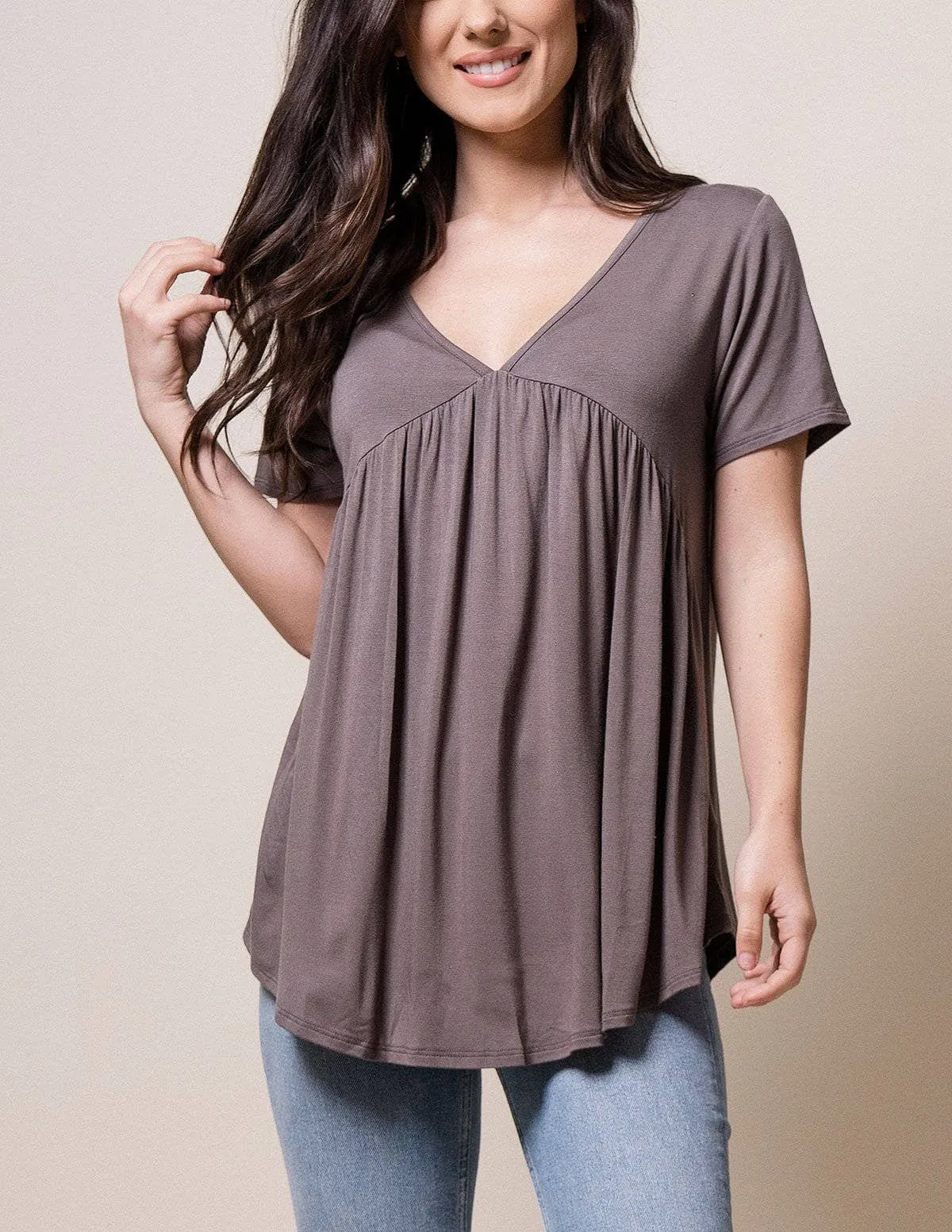 Bamboo Genevieve Tunic Top