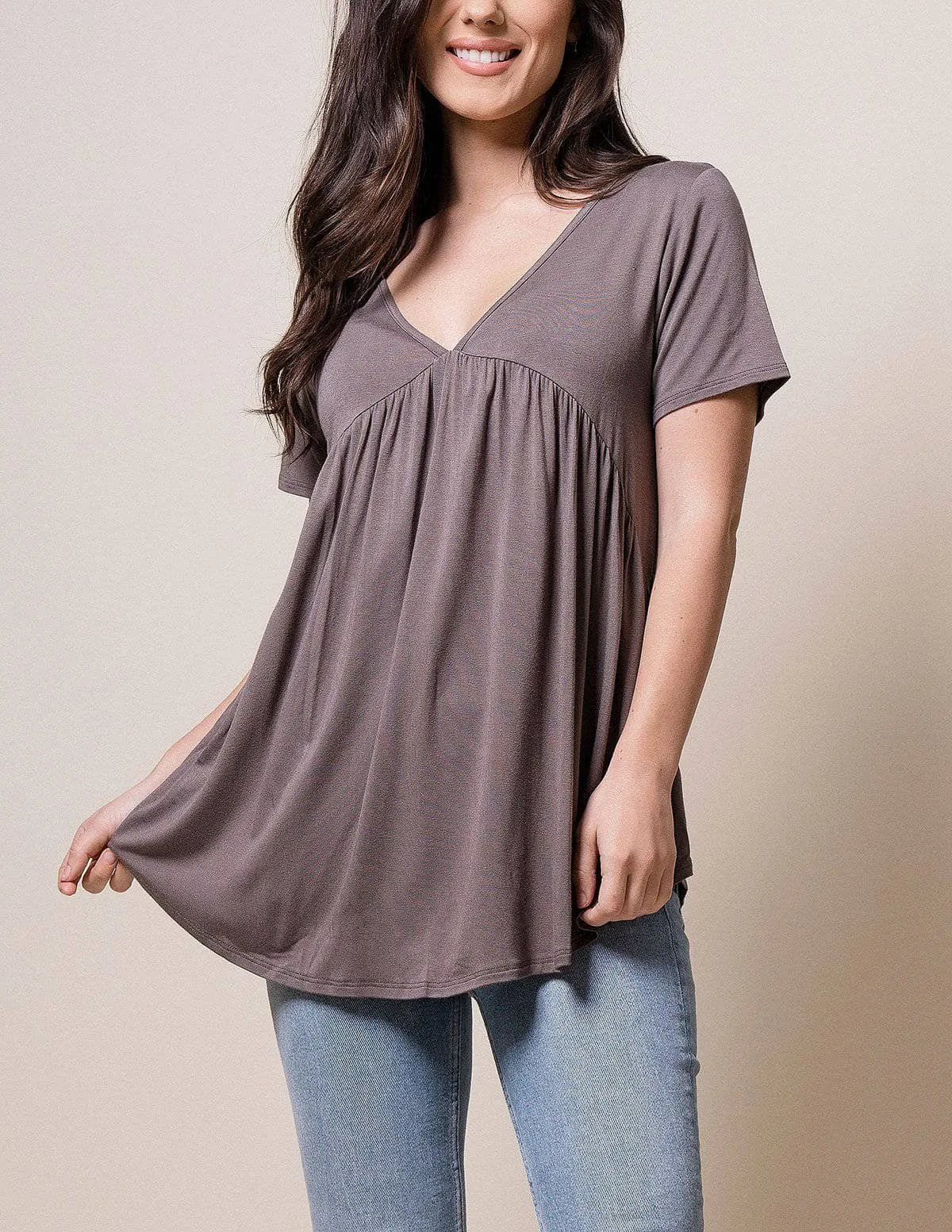 Bamboo Genevieve Tunic Top