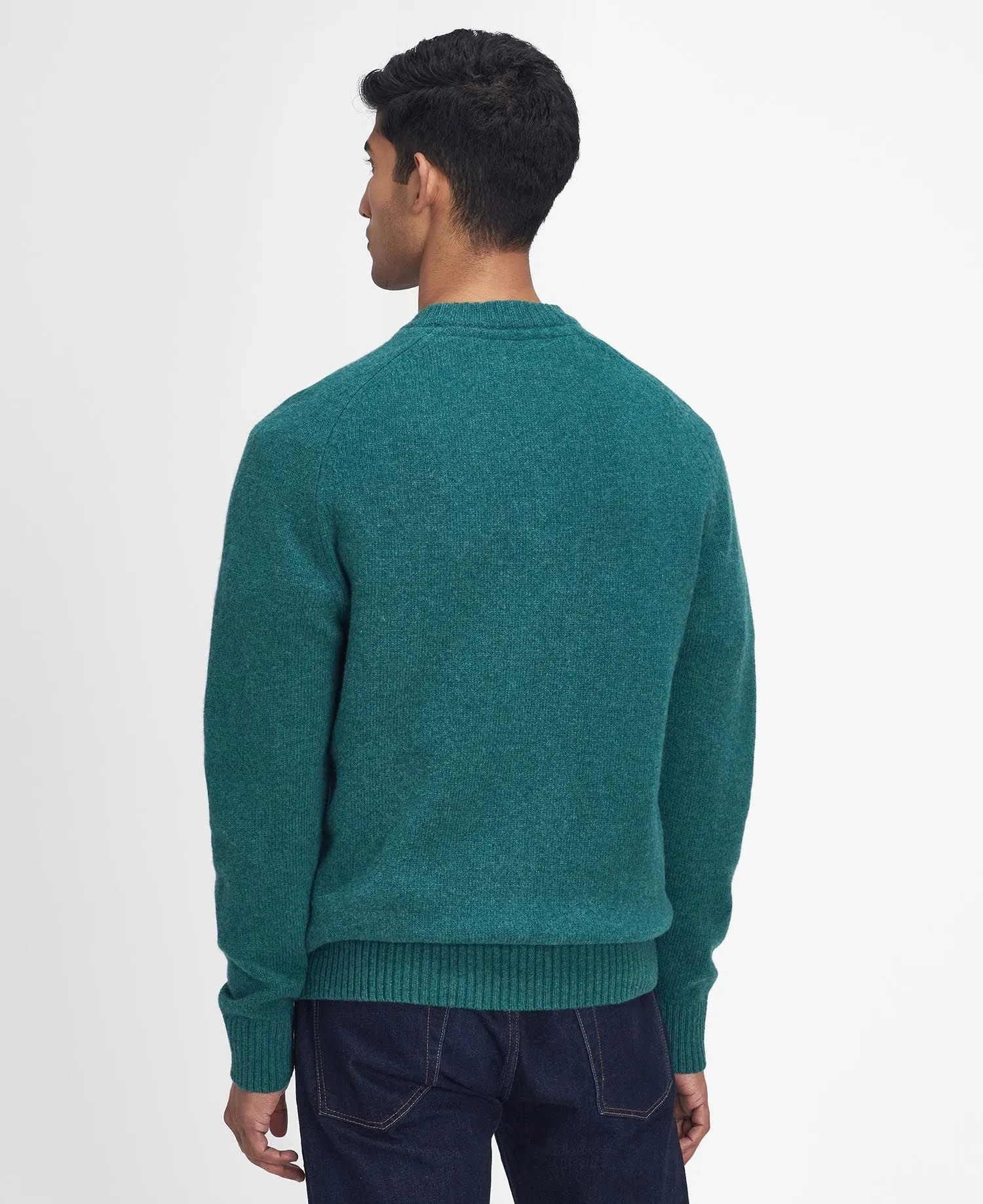 Barbour - Grangetown Merino Crew Neck Sweater, Green