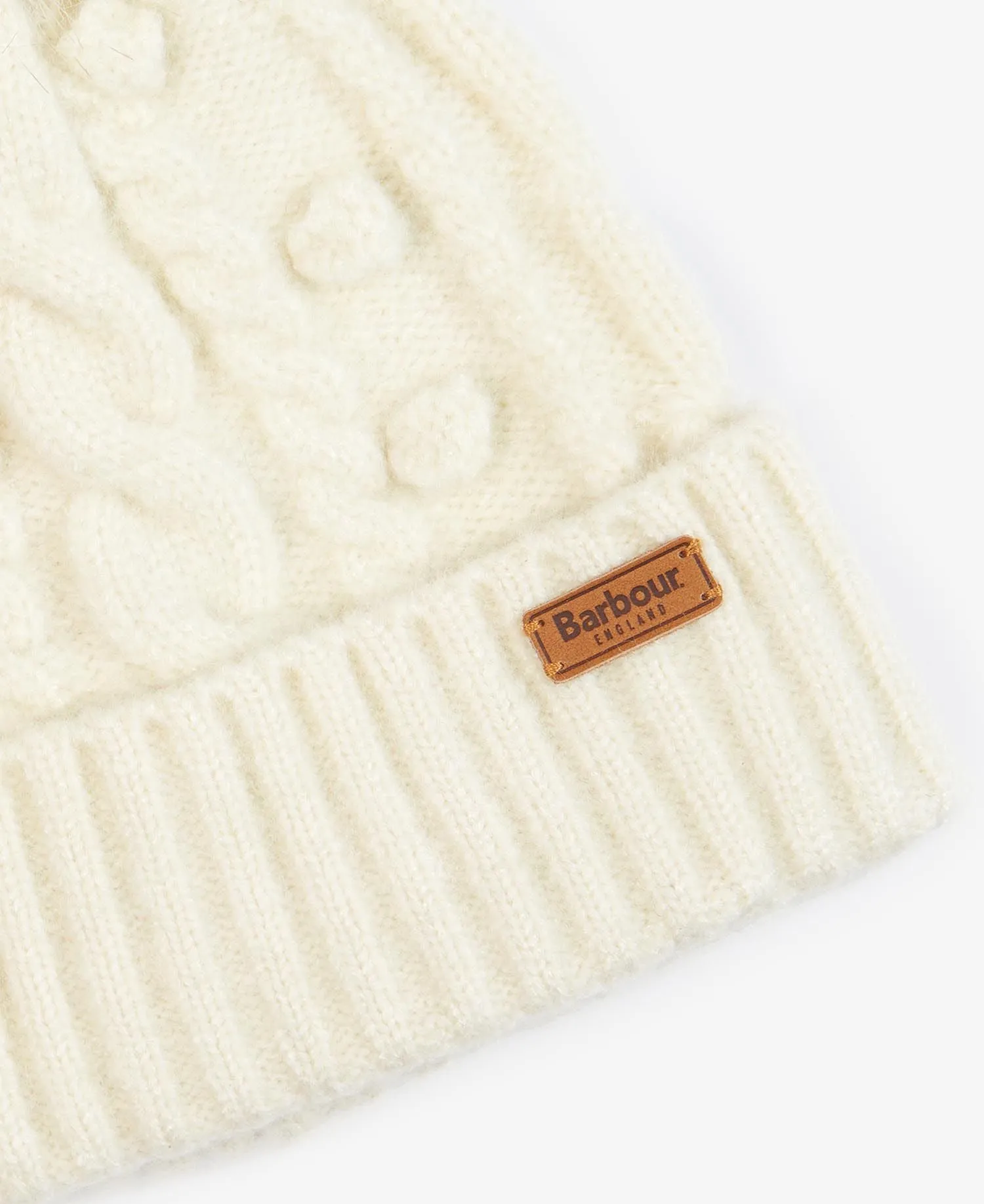 Barbour Harriet Cream Beanie LHA0482