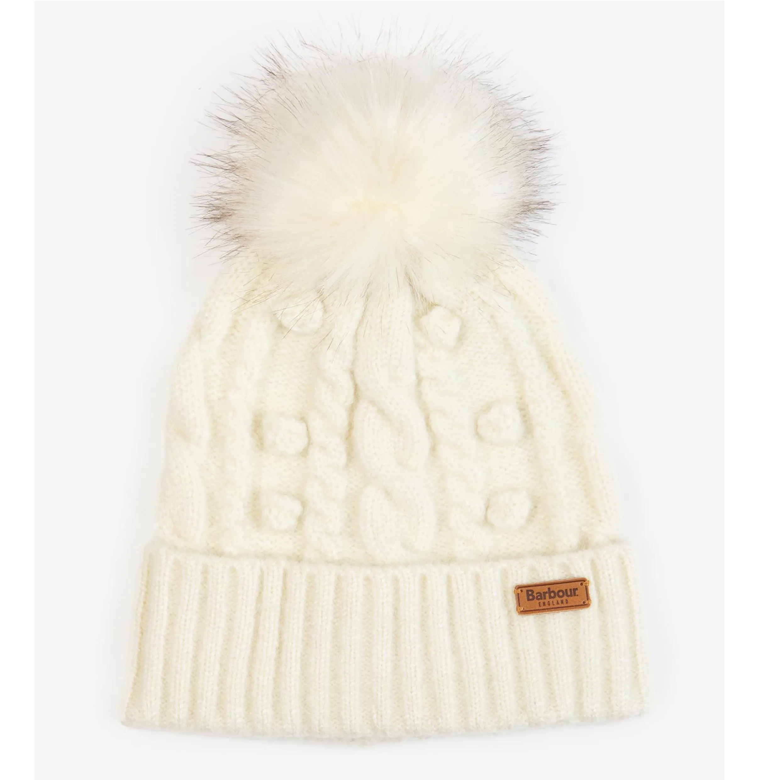 Barbour Harriet Cream Beanie LHA0482