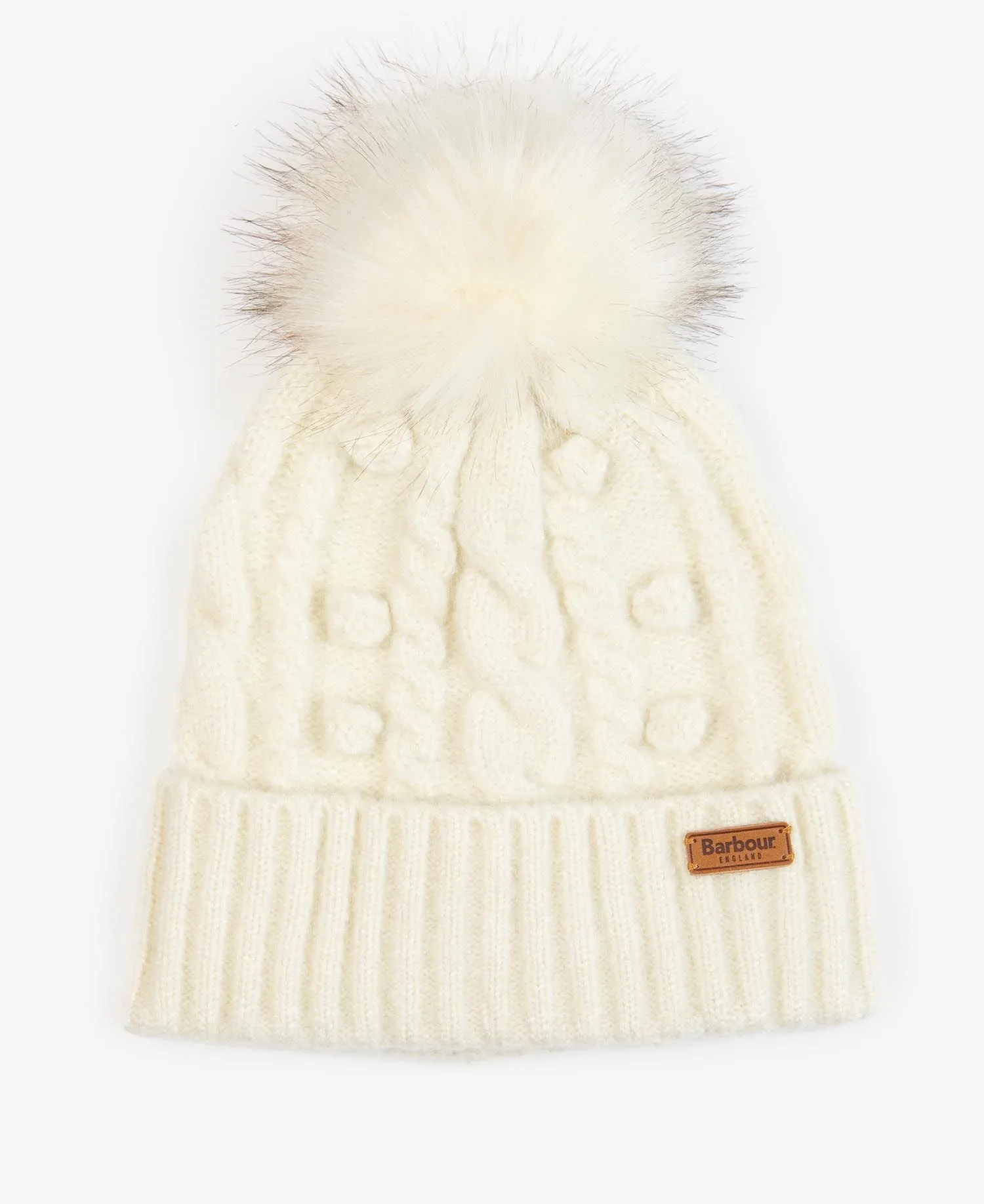 Barbour Harriet Cream Beanie LHA0482