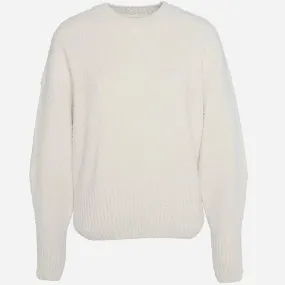 Barbour Iris Crew Neck Ecru Jumper