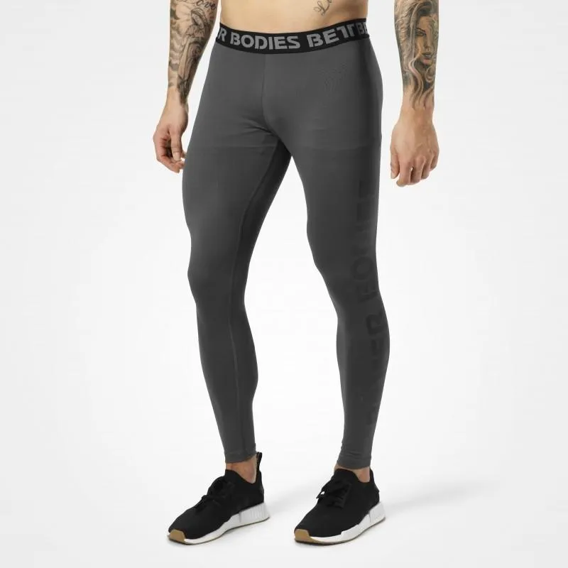 Better Bodies Men's Logo Tights - Iron