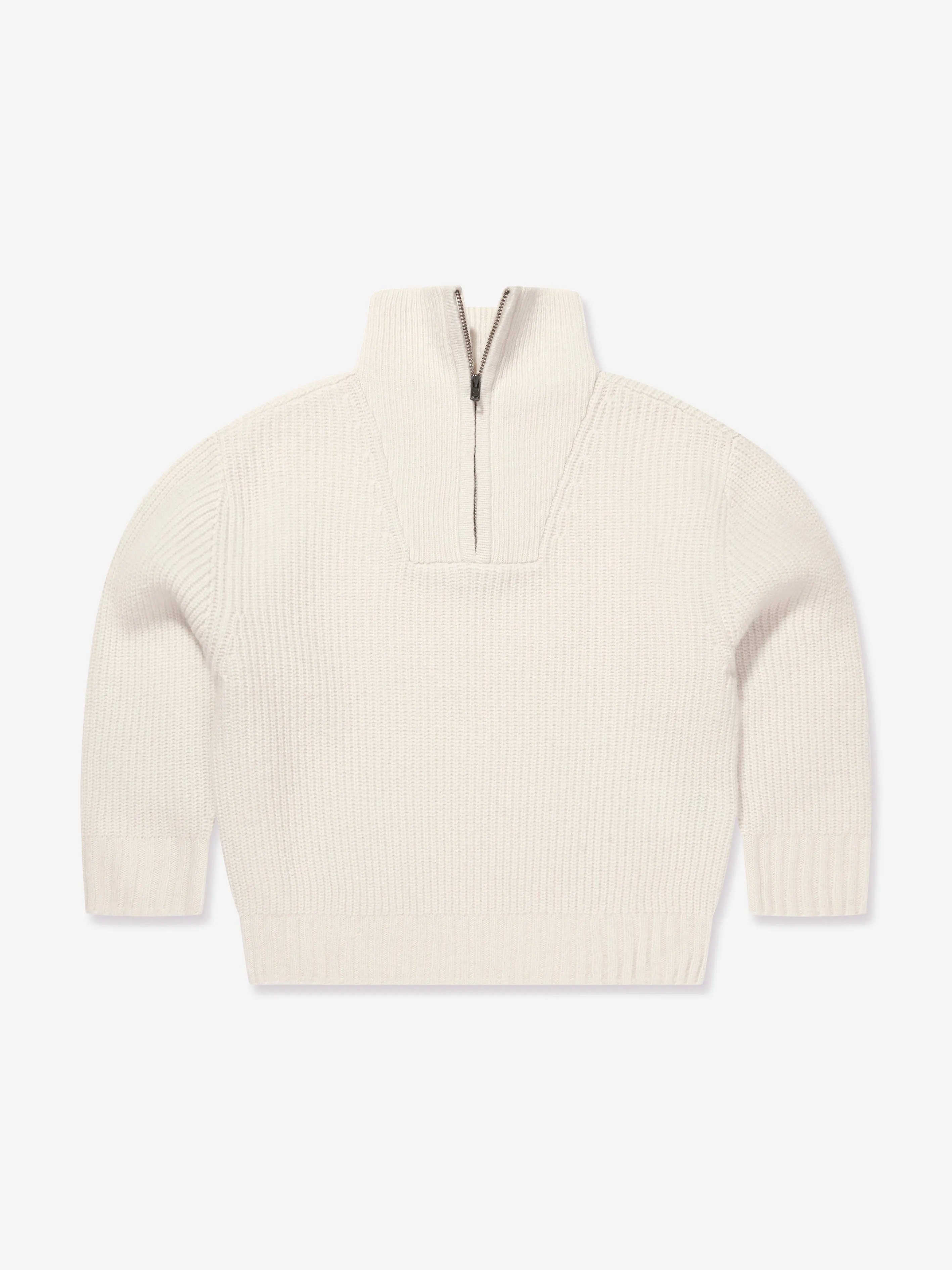 Bonpoint Kids Baldo Wool Jumper in Ivory