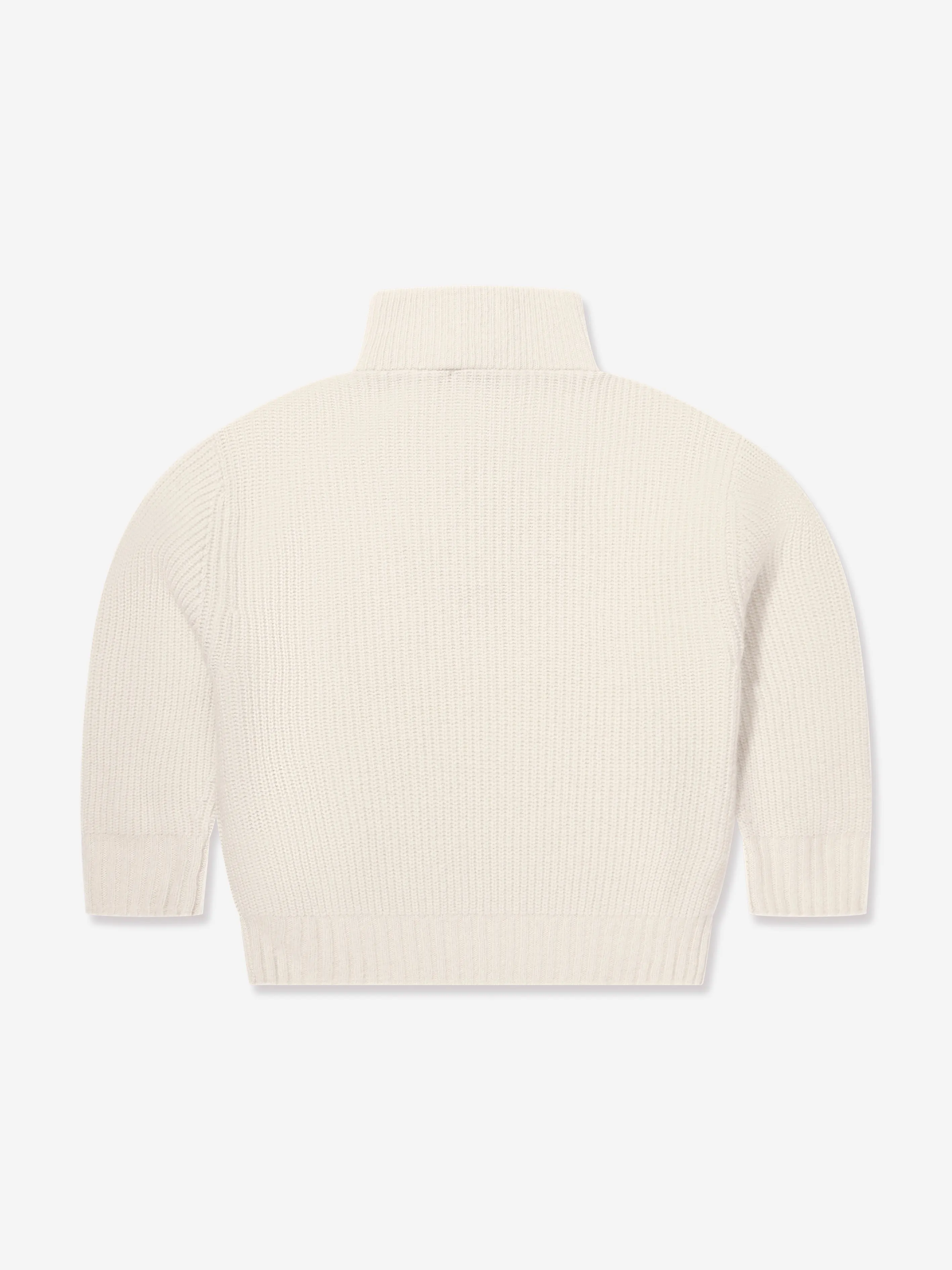 Bonpoint Kids Baldo Wool Jumper in Ivory