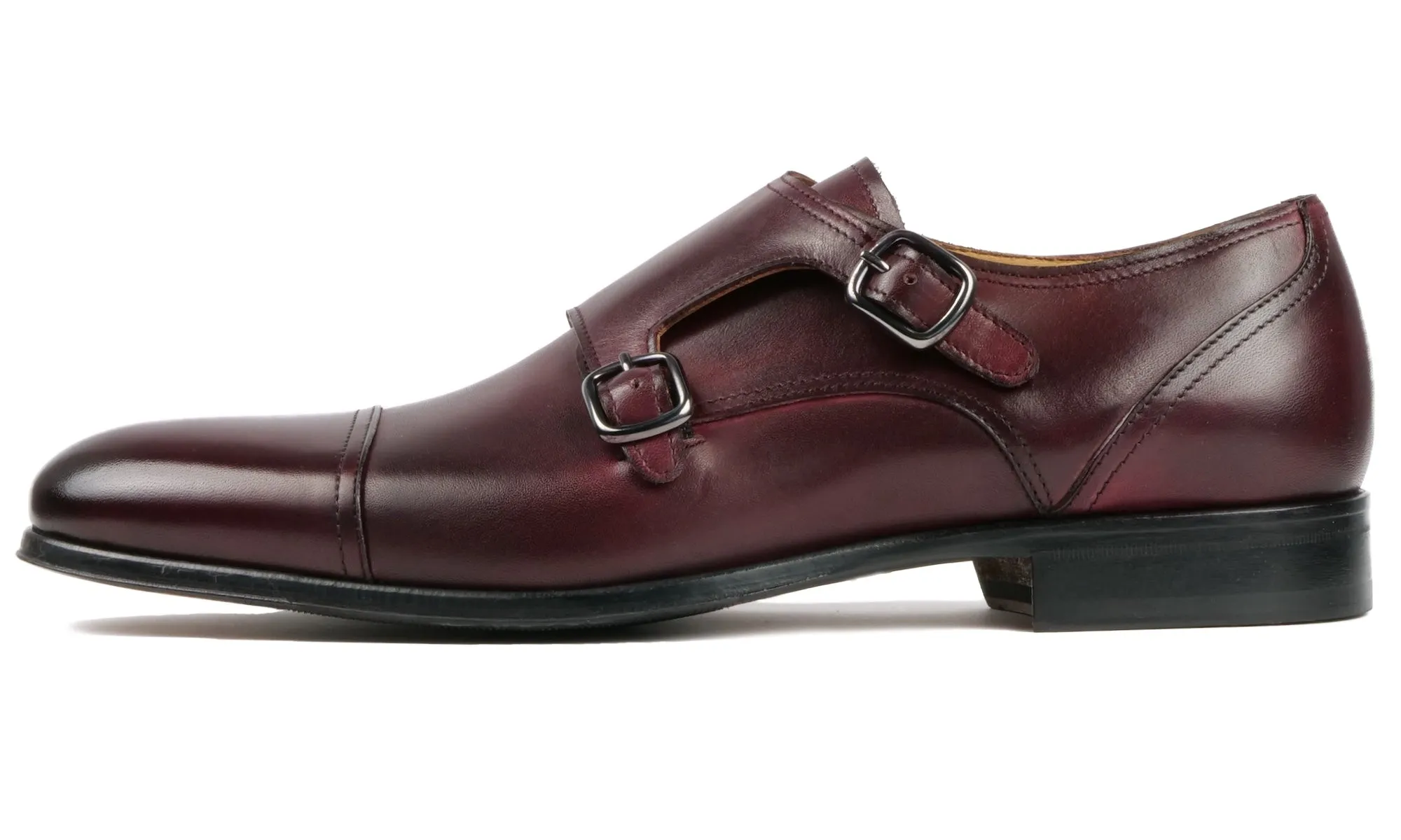 Bourne Monk Strap Oxblood