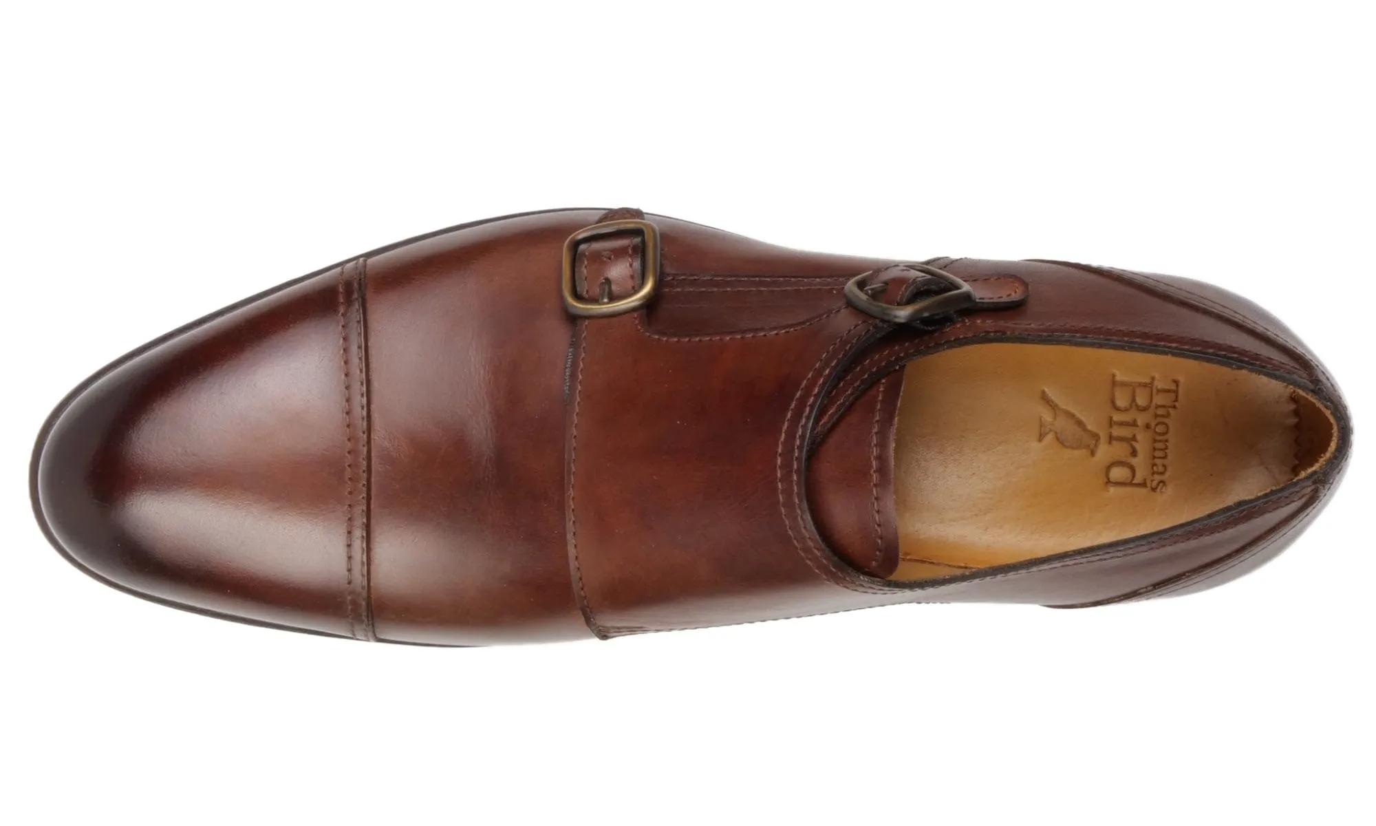 Bourne Monk Strap Tan