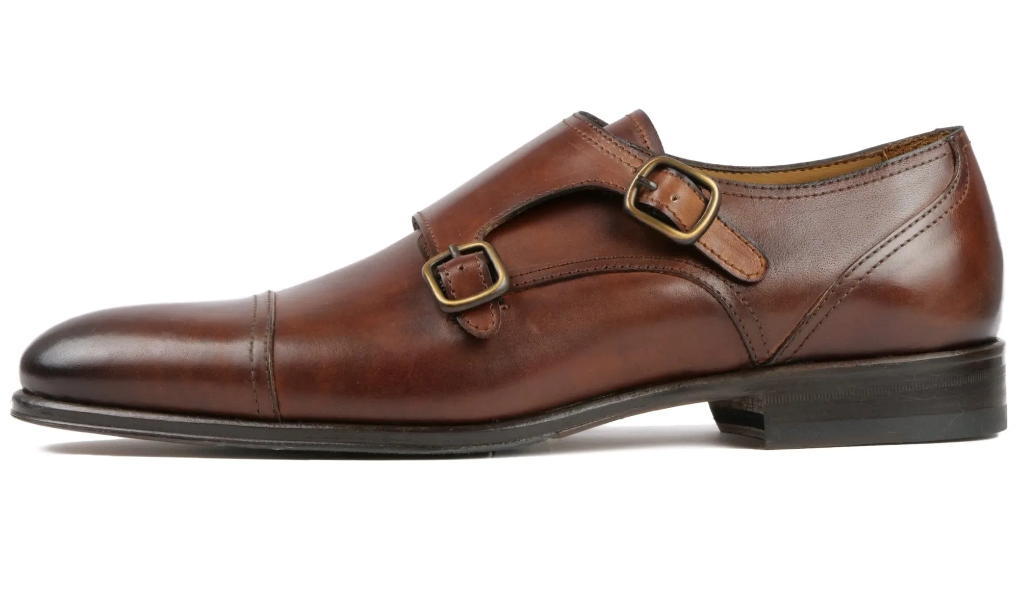 Bourne Monk Strap Tan