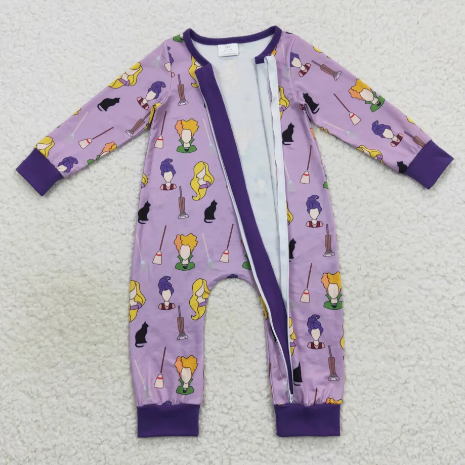 Boutique Kids Rompers Halloween Jumpsuit LR0514