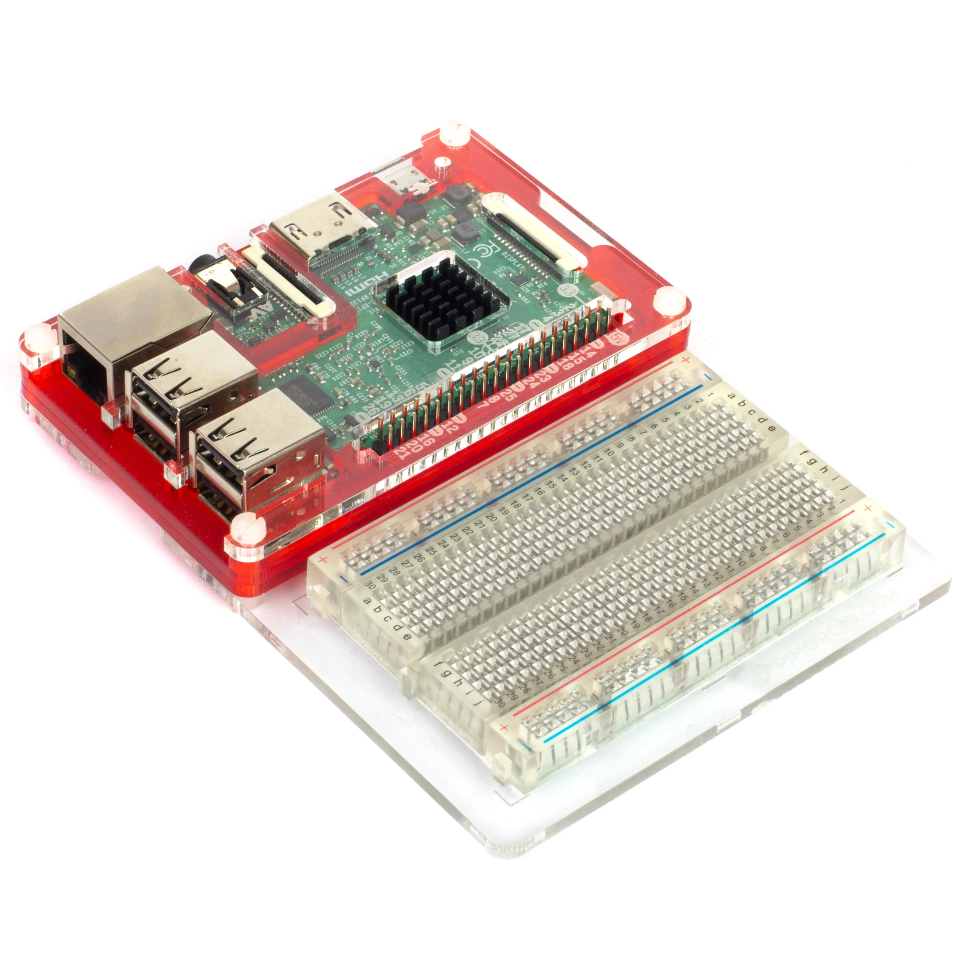 Breadboard Base for Pibow