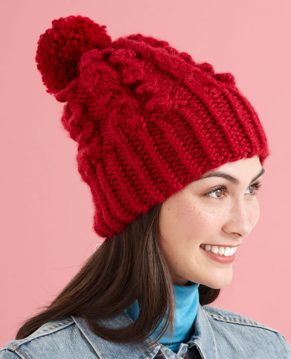 Cable Vision Hat Pattern (Knit) - Version 2