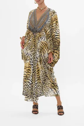 CAMILLA JAGUAR T SHAPE LONG KAFTAN