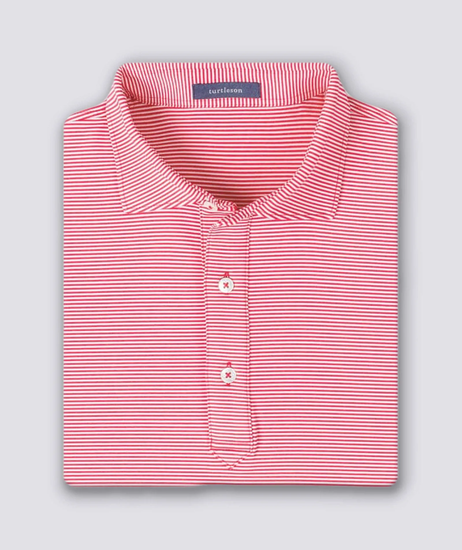 Carter Stripe Performance Polo - Closeout