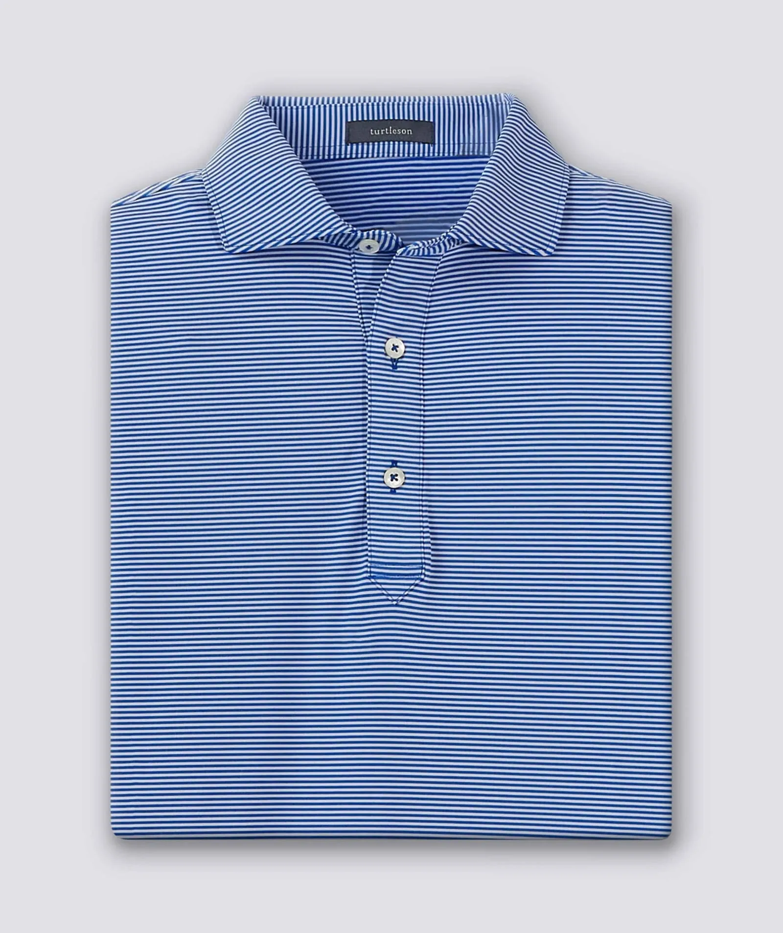 Carter Stripe Performance Polo