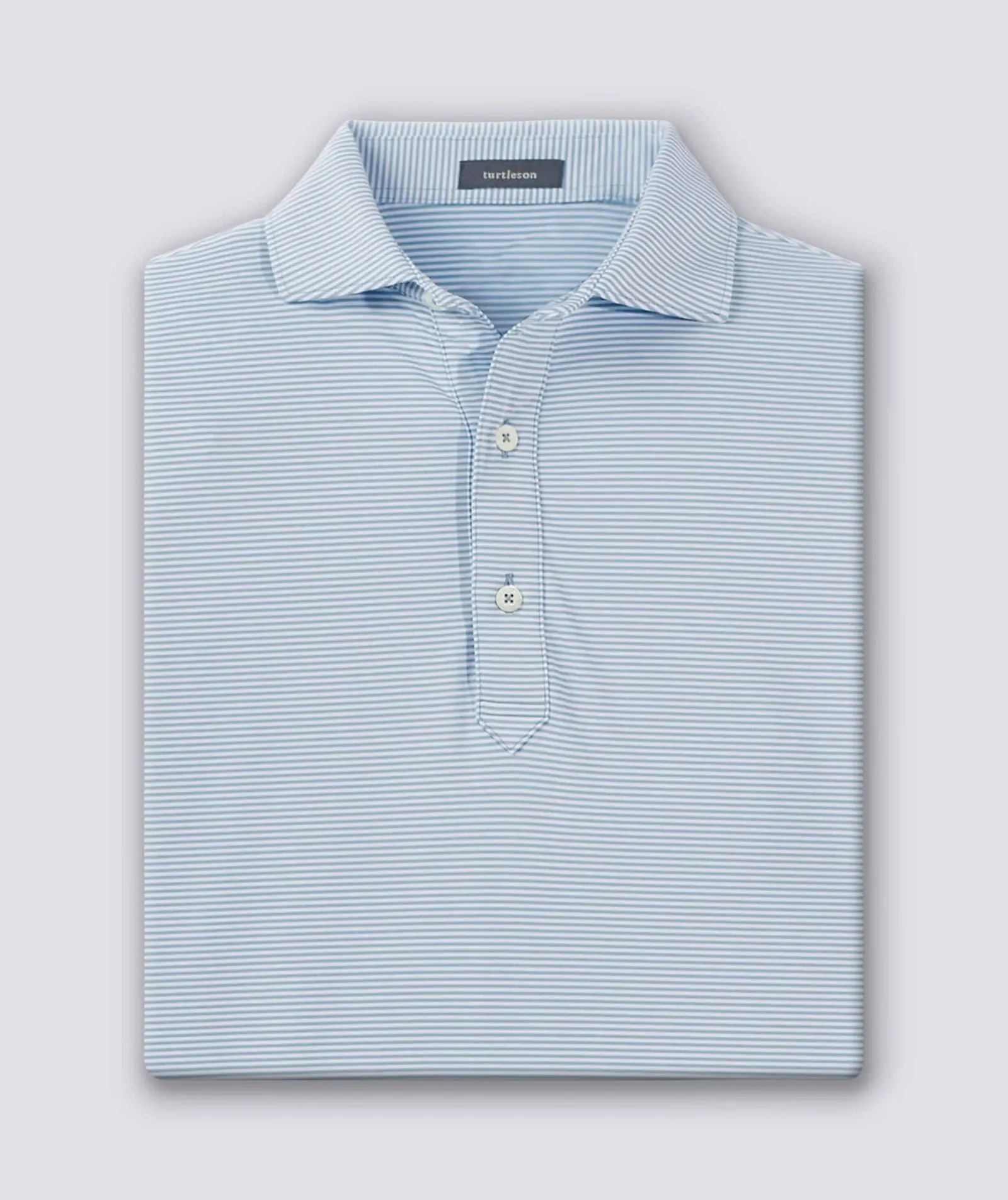 Carter Stripe Performance Polo