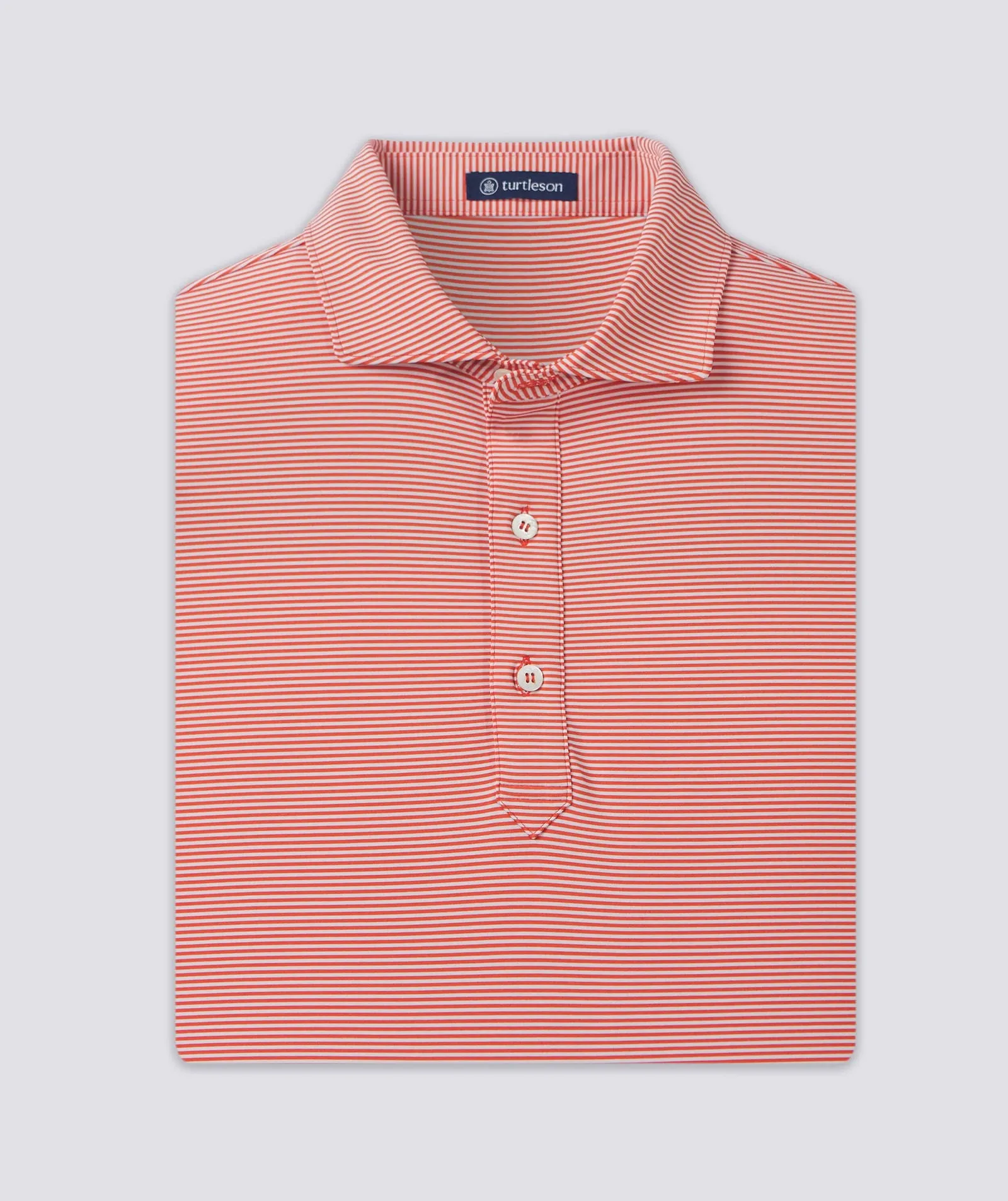 Carter Stripe Performance Polo