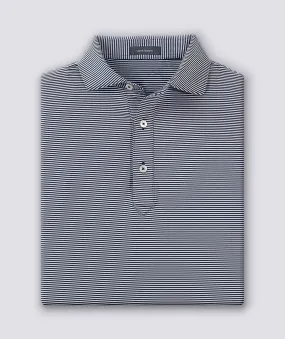 Carter Stripe Performance Polo