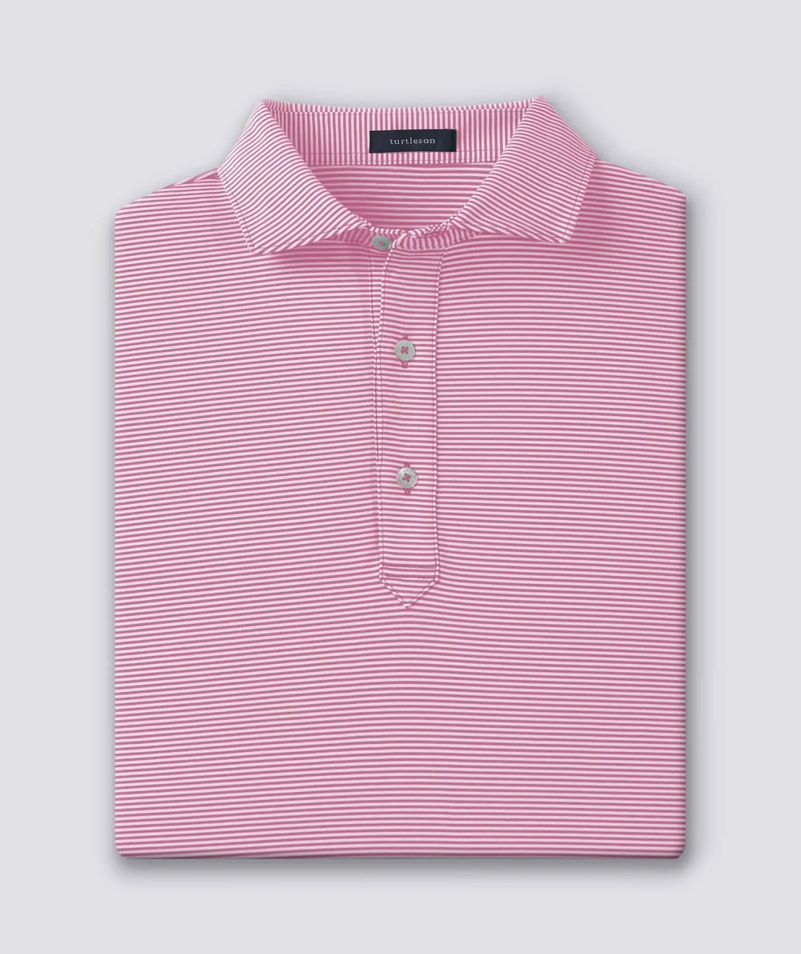 Carter Stripe Performance Polo