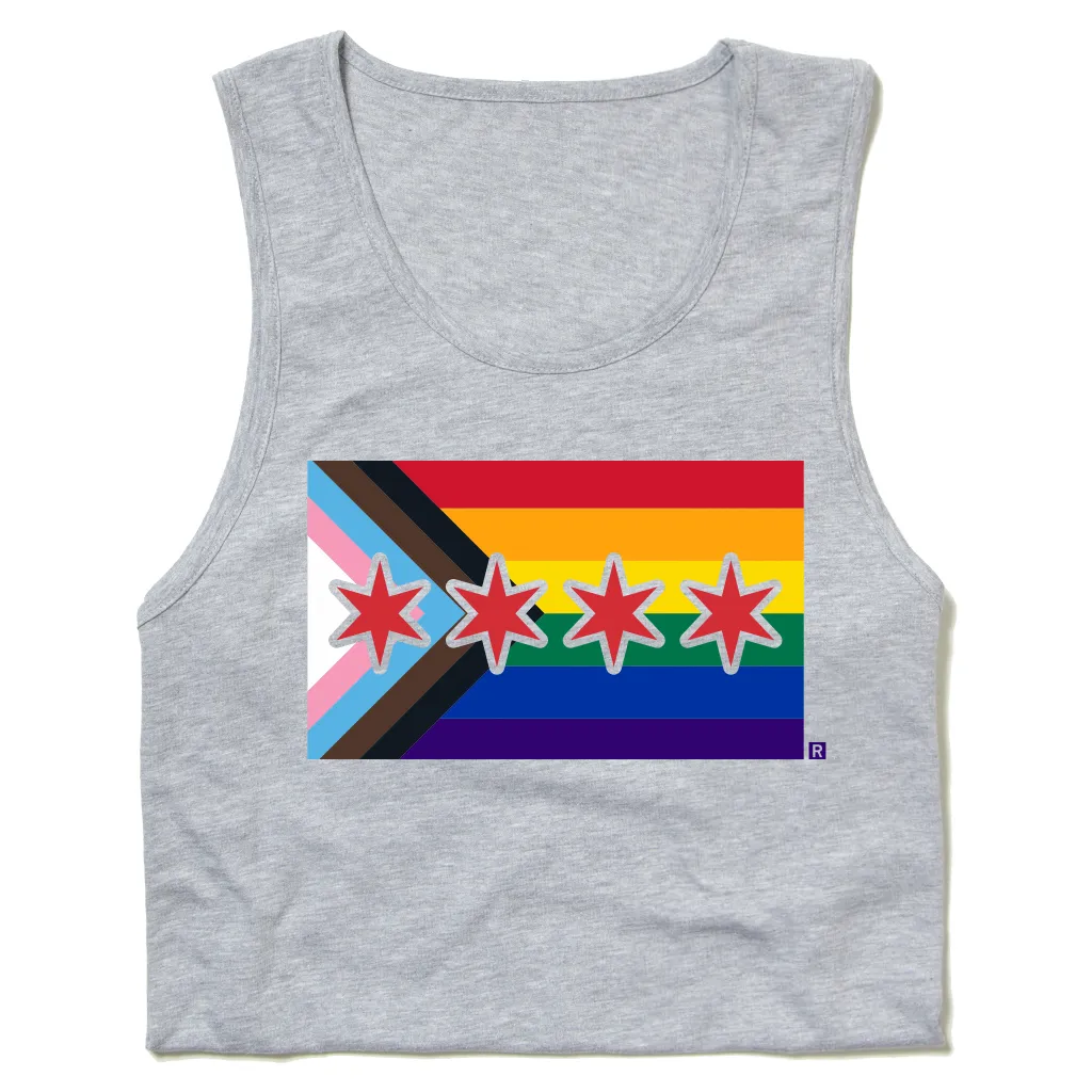 Chicago Progress Pride Flag Tank Top