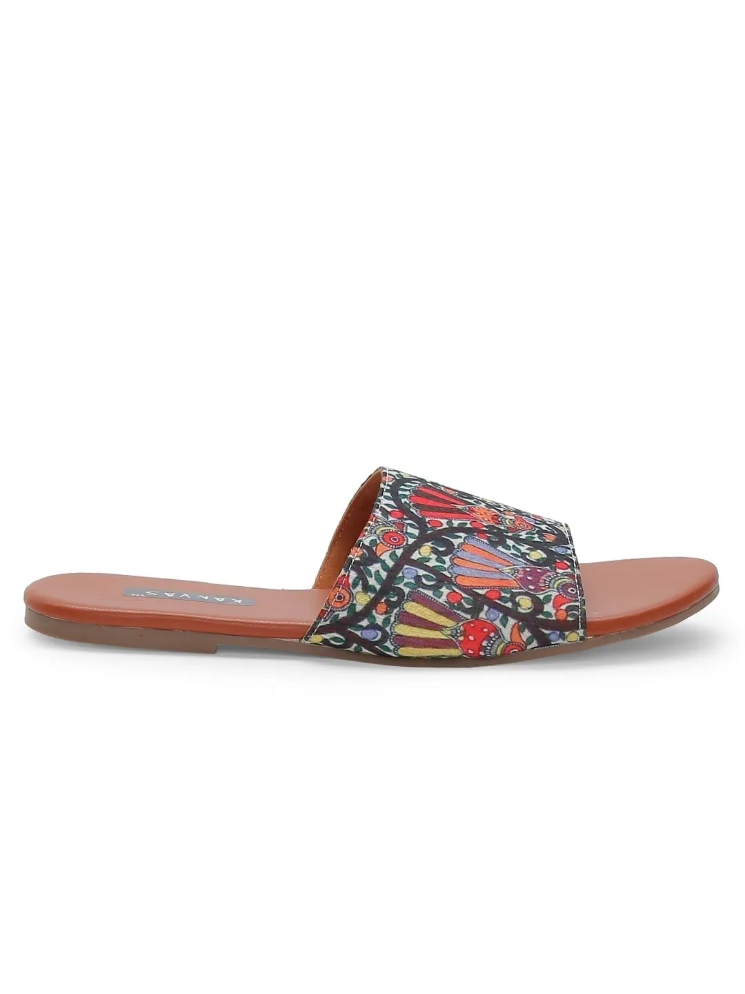 Colourful Madhubani Art Printed Sliders