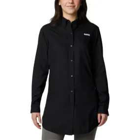 Columbia Women's PFG Tamiami Long Sleeve Tunic - Black - ONLINE STORE CREDIT/EXCHANGE ONLY