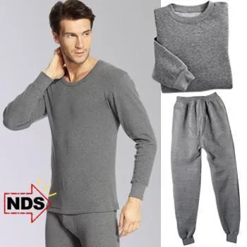 Comfort Fit Men's Thermal Top & Bottom Underwear Set - Stay Warm this Winter!