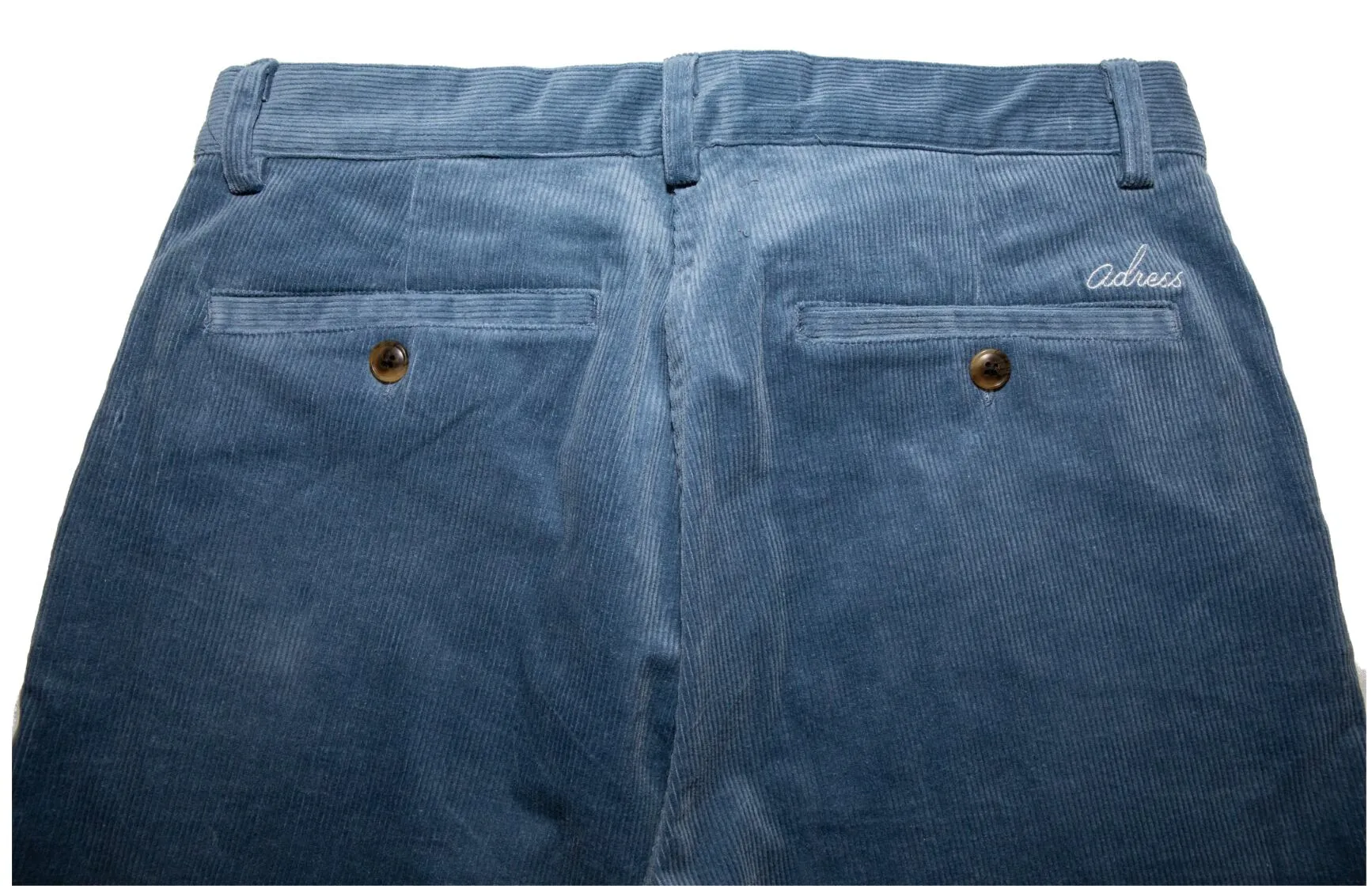 CORDUROY PANTS BLUE