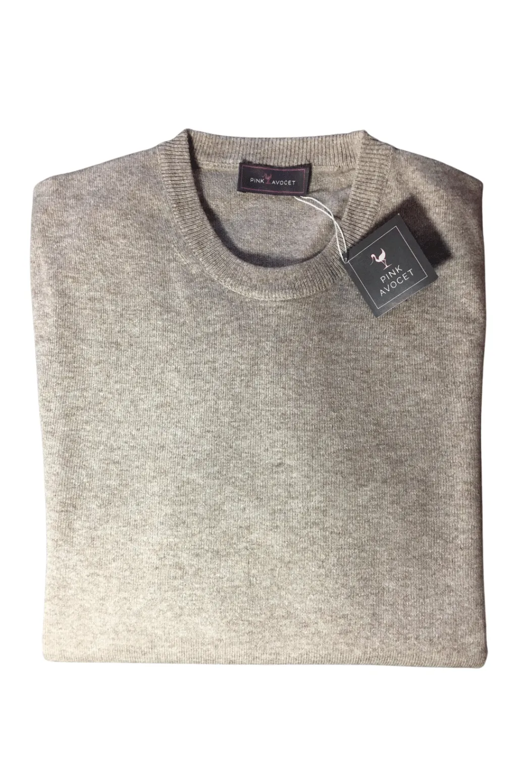 Crew Neck Cashmere Jersey