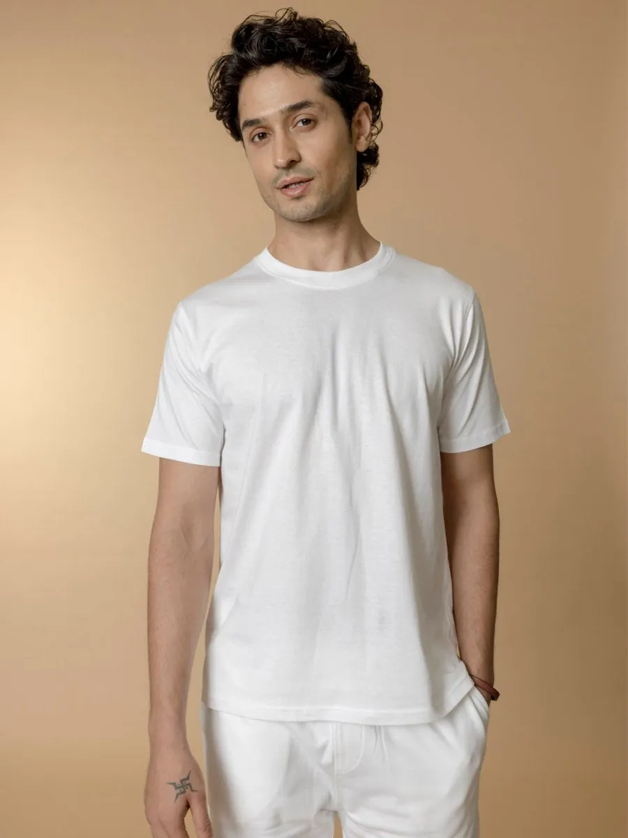 Crew Neck Cotton T-Shirt - Daily