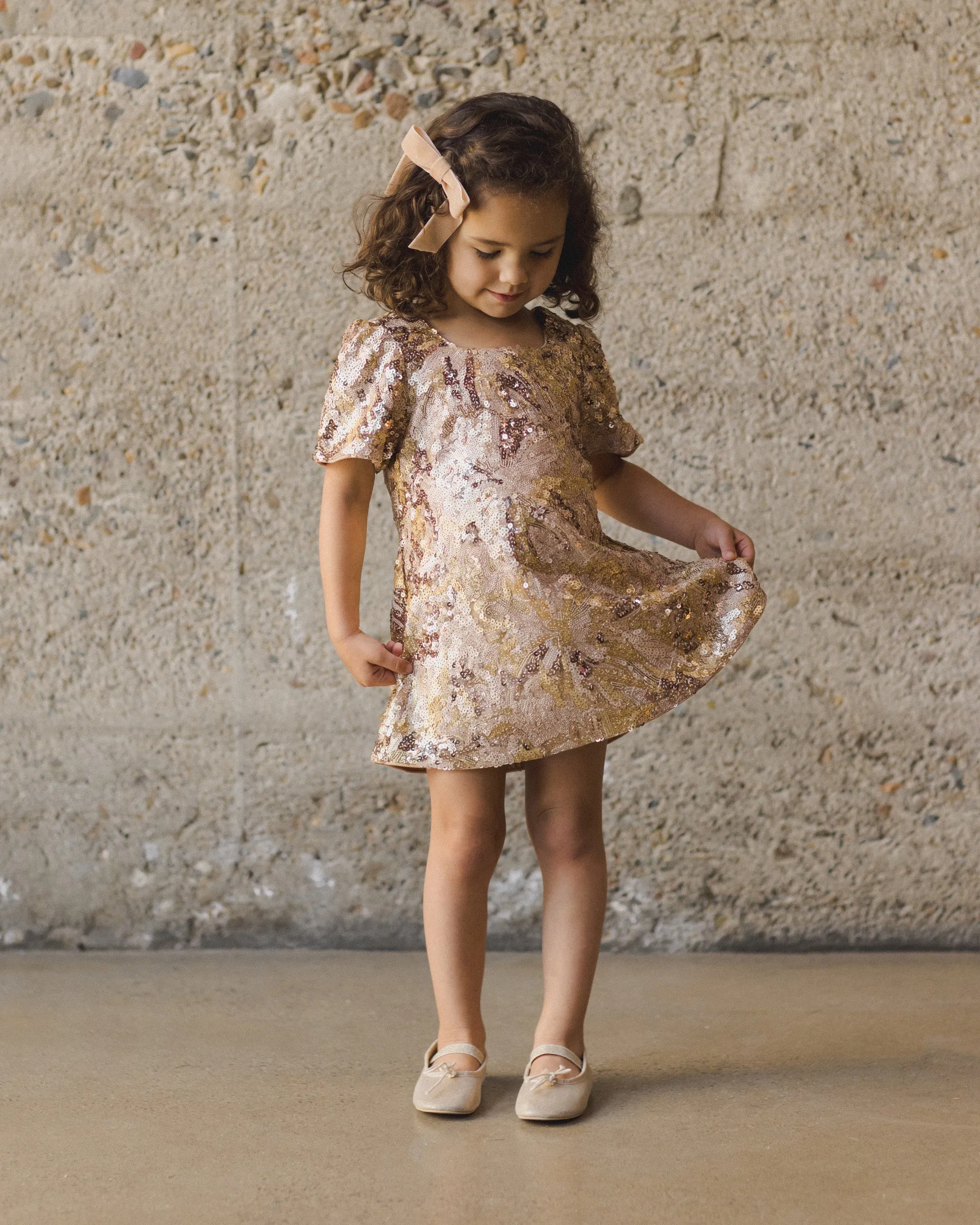 Daisy Dress || Bronze