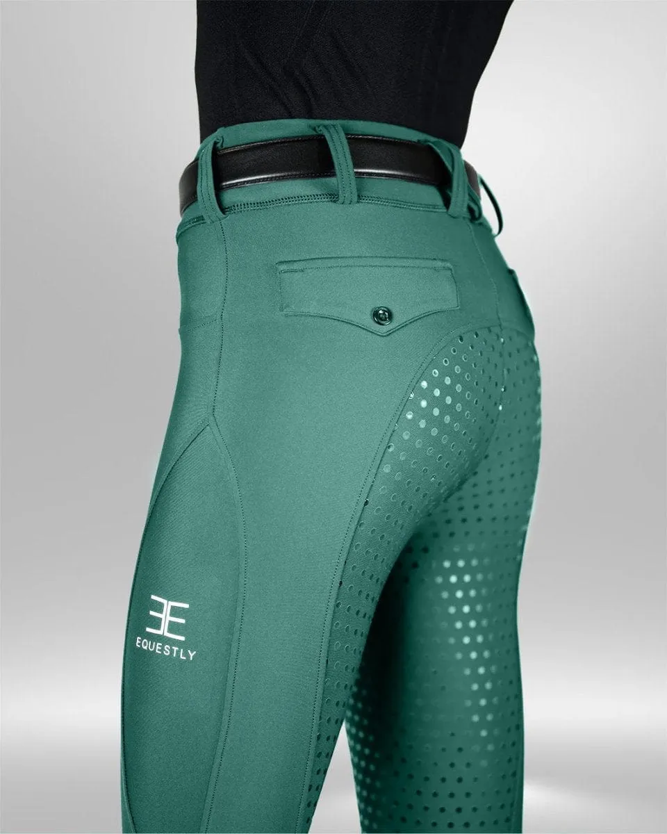 Equestly- Lux GripTEQ Riding Pants (Jade)