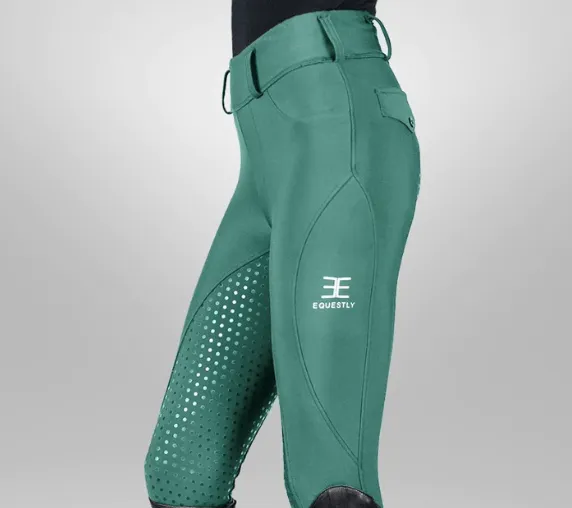 Equestly- Lux GripTEQ Riding Pants (Jade)