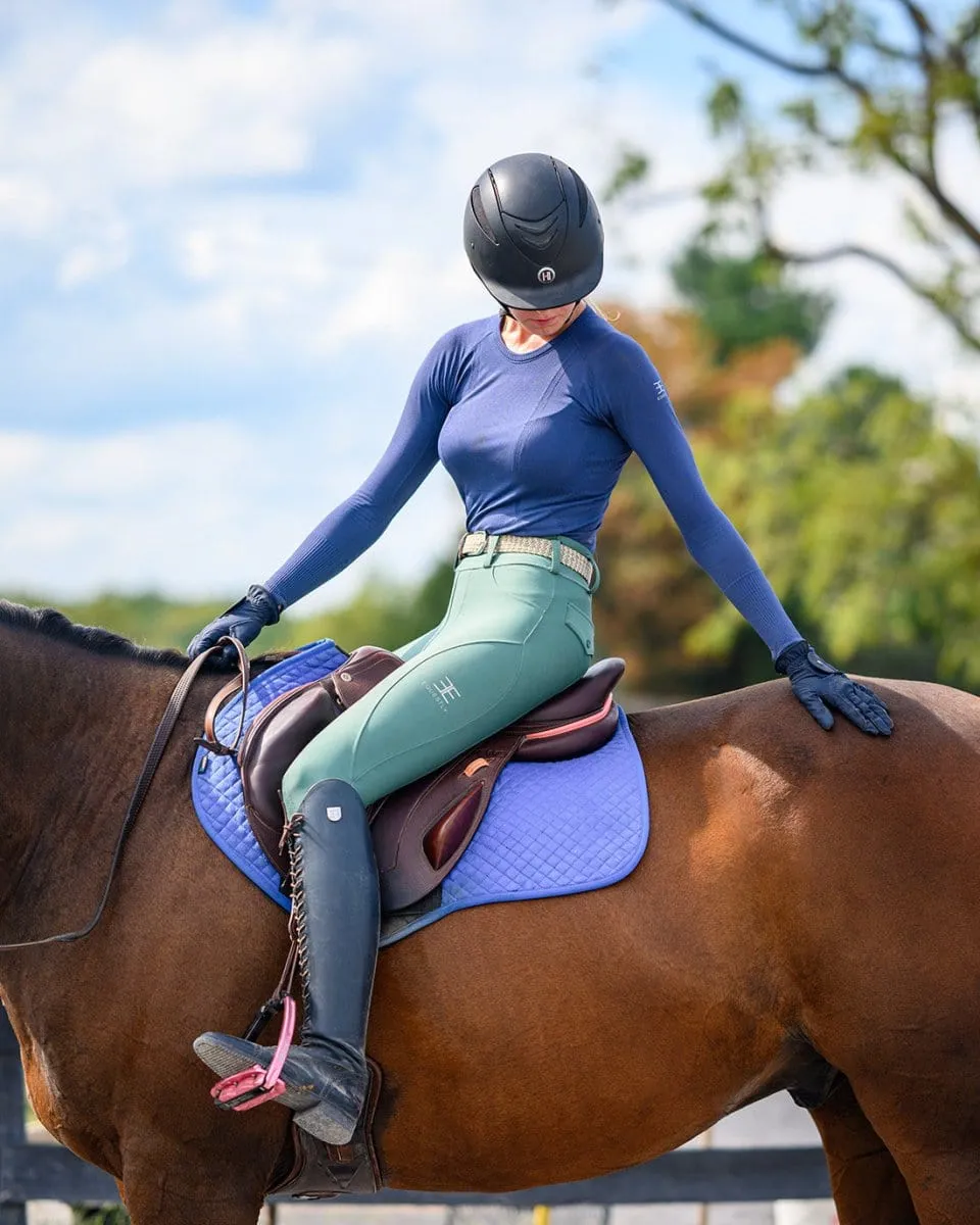 Equestly- Lux GripTEQ Riding Pants (Jade)