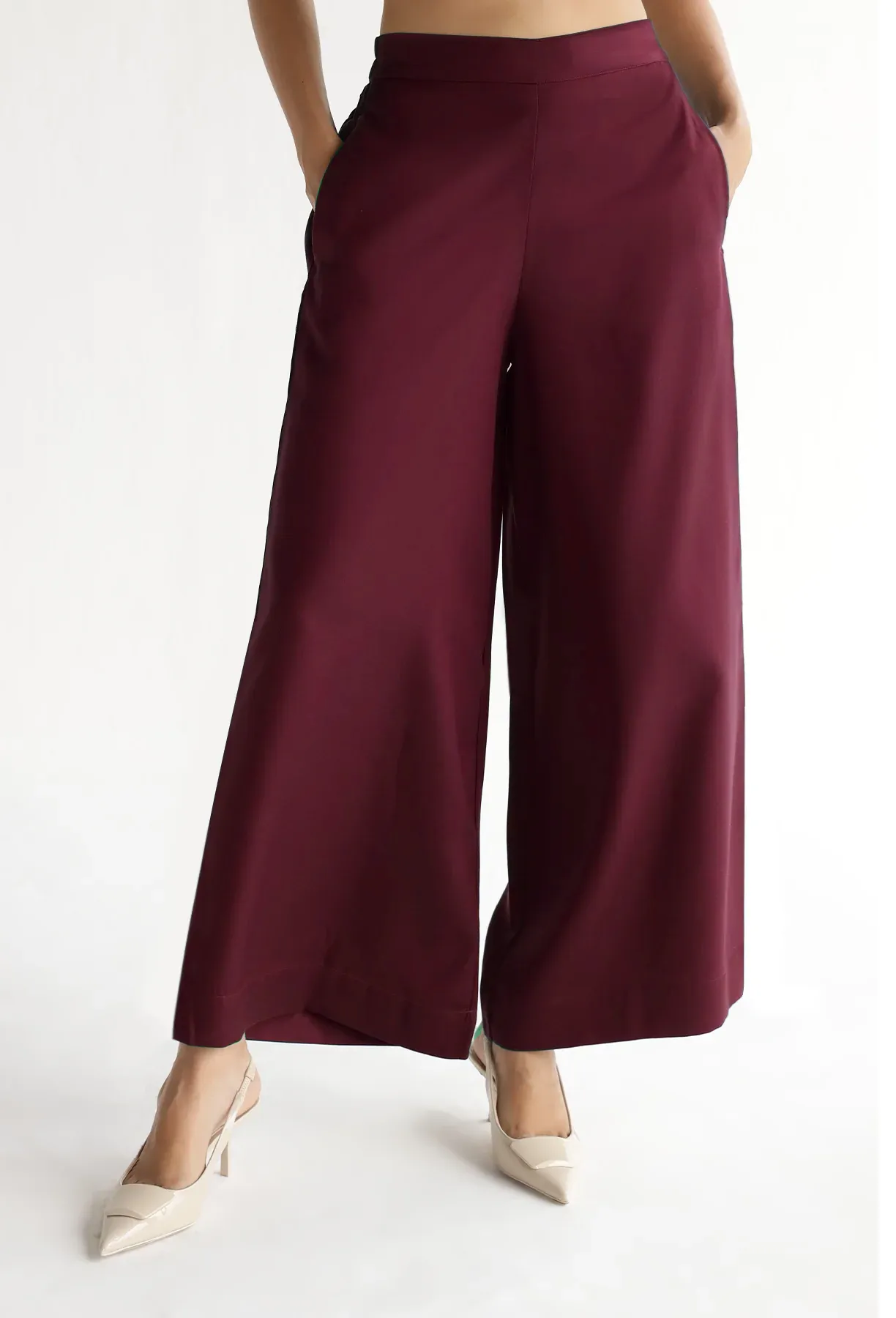 Essential Pants : Merlot