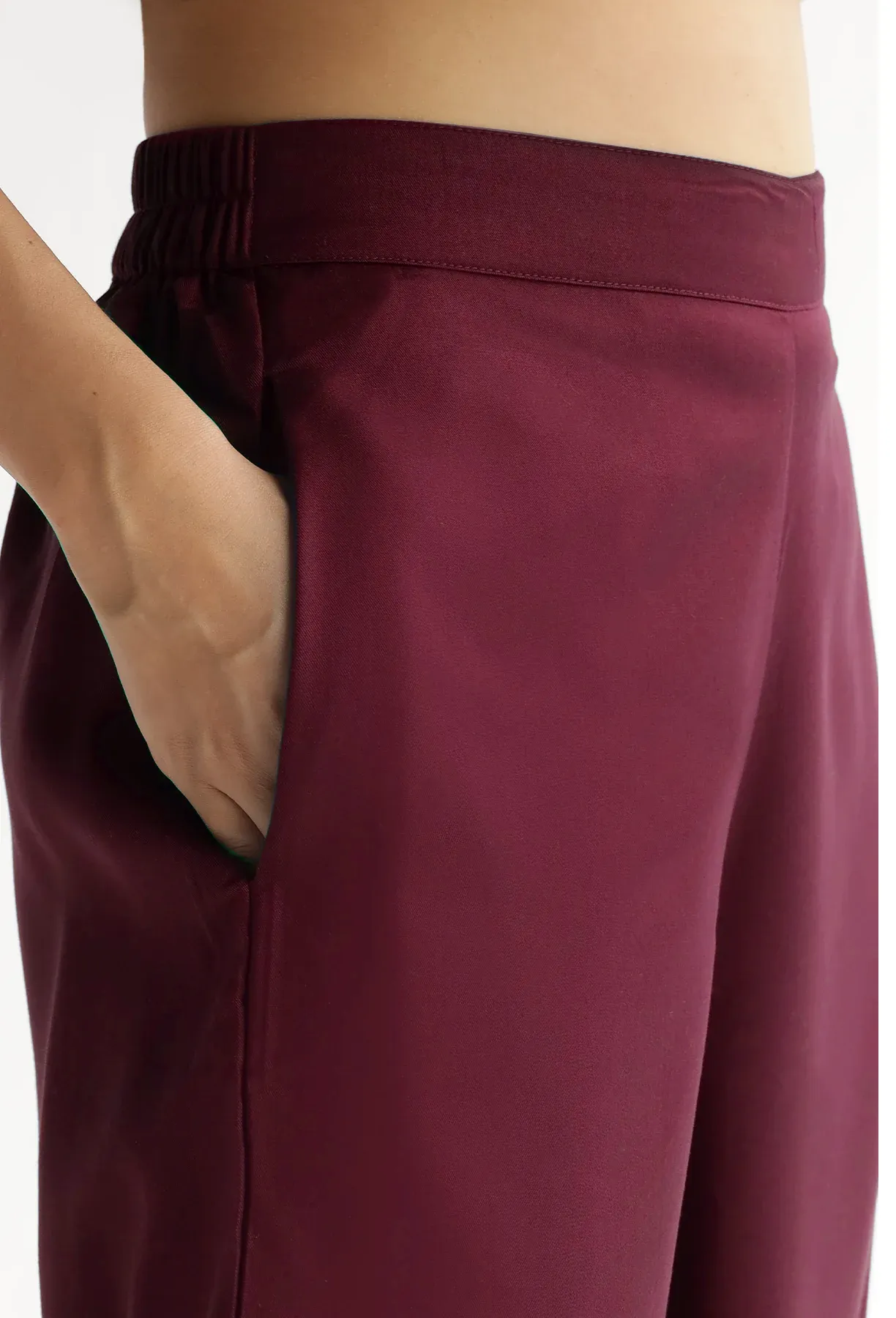 Essential Pants : Merlot