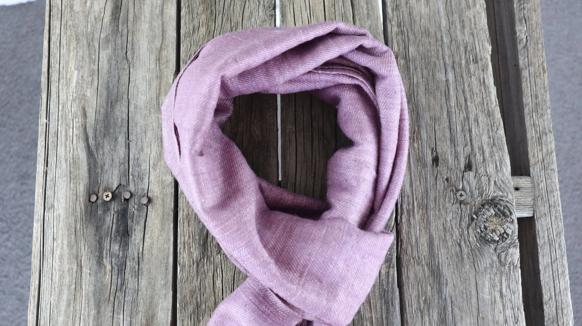 Fair Trade Ethical Non-Violent Silk Scarf