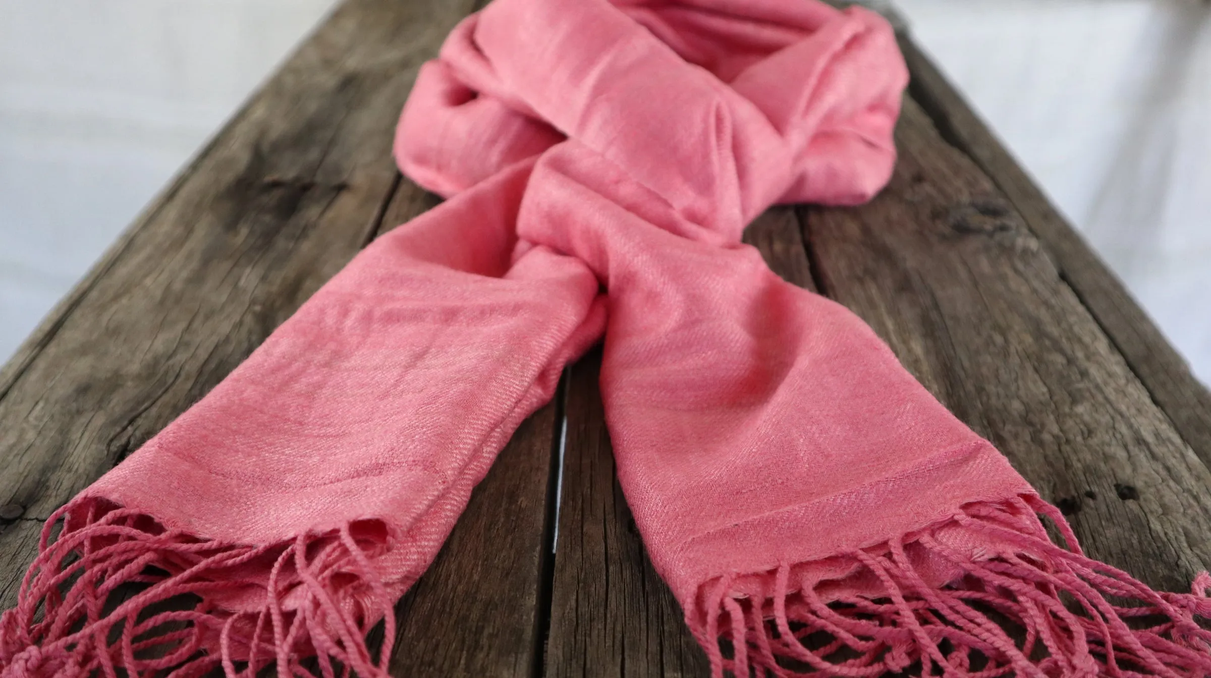 Fair Trade Ethical Non-Violent Silk Scarf