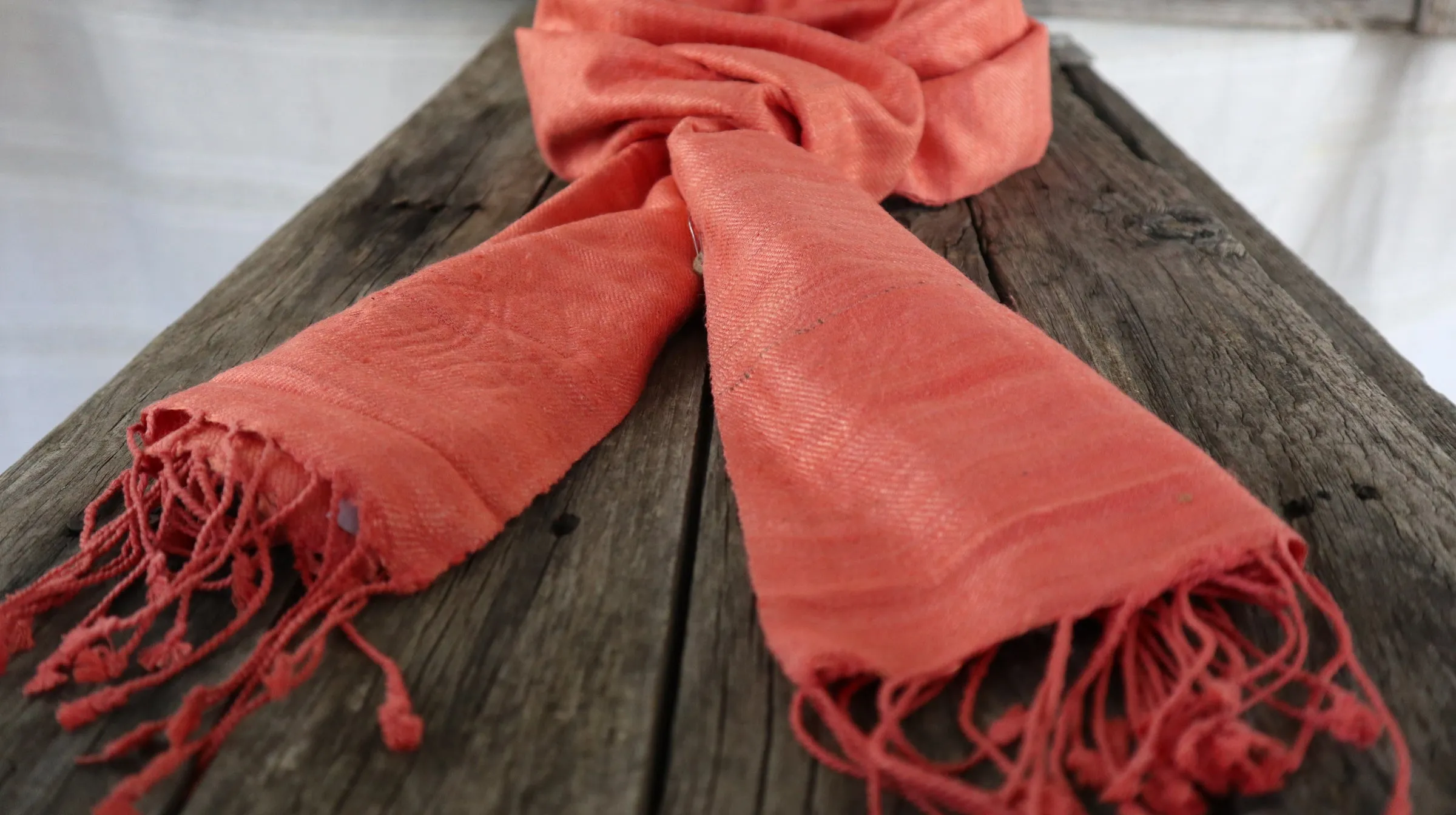 Fair Trade Ethical Non-Violent Silk Scarf