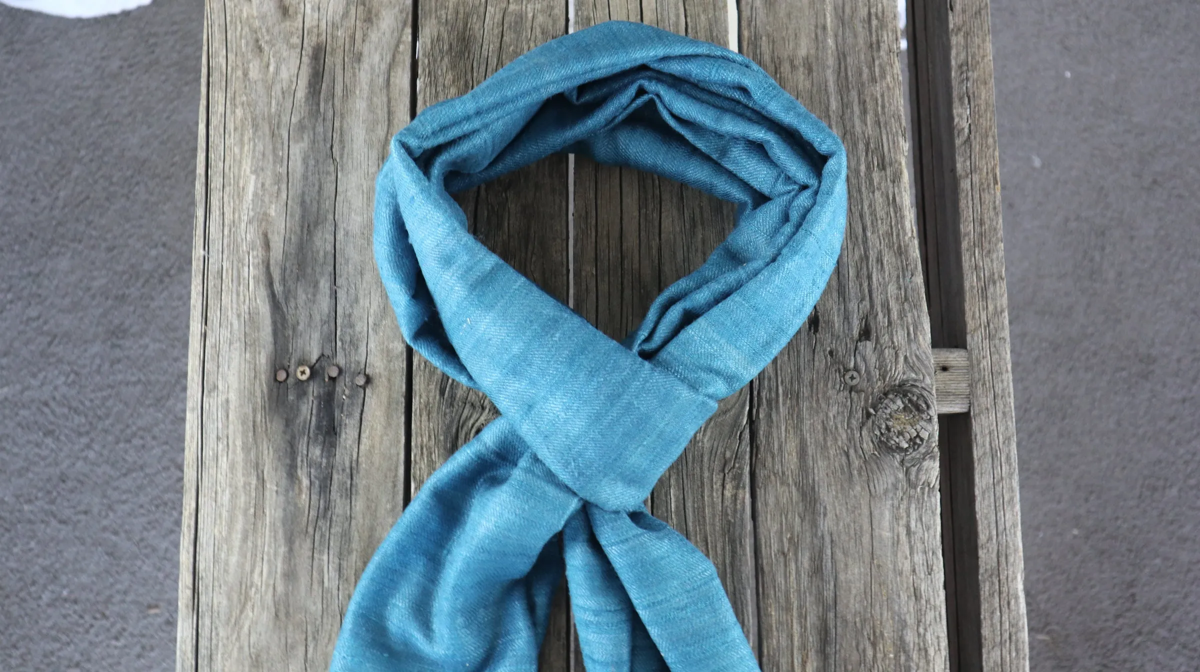 Fair Trade Ethical Non-Violent Silk Scarf